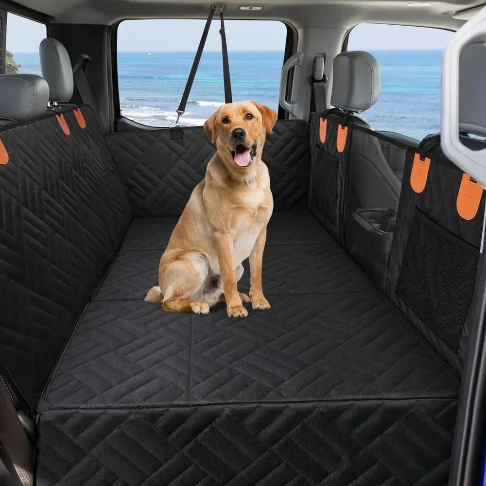 NEW Dog Hammock XL Truck SUV Back Seat Cover Extender Side Flaps 60x90 Mesh Vent